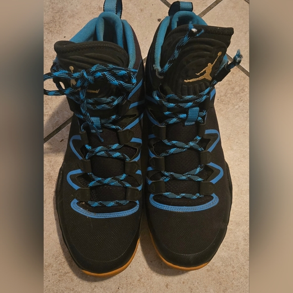 Air Jordan 28 SE Black Atomic Mango - Picture 8 of 12